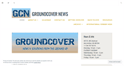 Desktop Screenshot of groundcovernews.org
